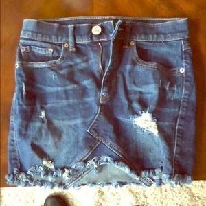 Express jean shorts